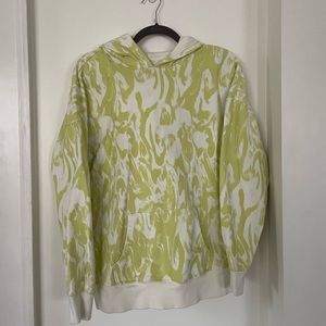 BP. Neon lime swirl hoodie